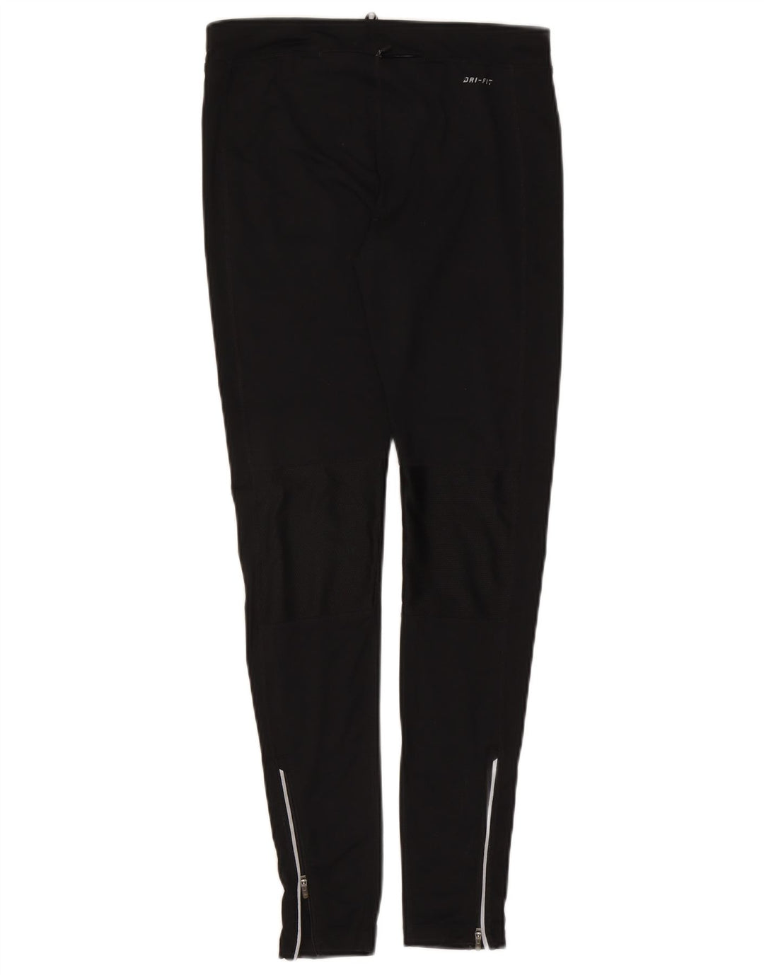 Nike Womens Leggings UK 12 Medium Black Polyester