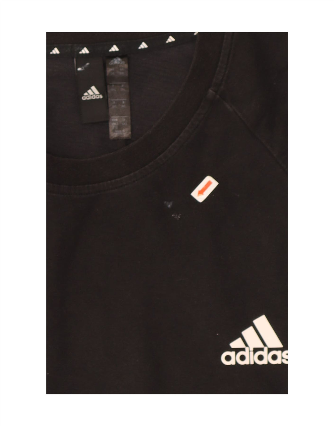 Ανδρικό T-Shirt Adidas Top 2XL Μαύρο βαμβακερό