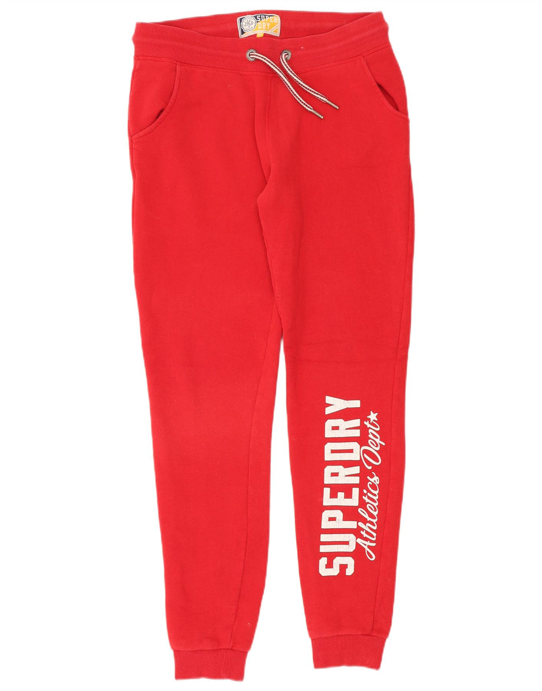 Ανδρική φόρμα SUPERDRY Graphic Παντελόνι Joggers Μεσαίο κόκκινο βαμβακερό