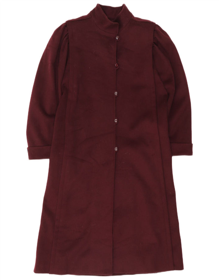 Ungaro Γυναικείο Πανωφόρι UK 12 Medium Burgundy