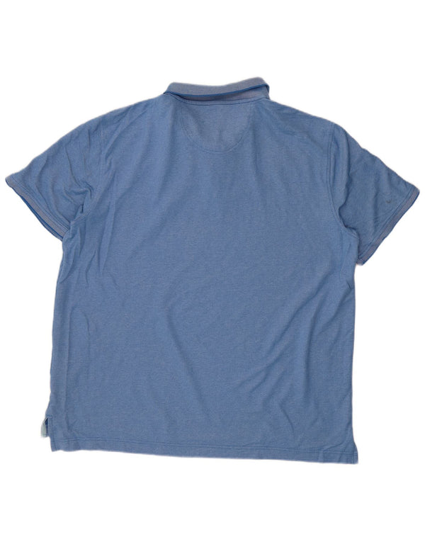 Ανδρικό μπλουζάκι πόλο IZOD 2XL Μπλε βαμβακερό