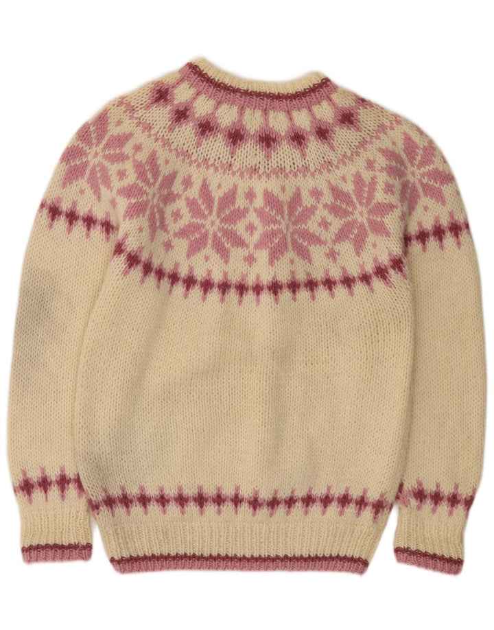 Eddie Bauer Γυναικείο πουλόβερ με λαιμό χελώνα UK 10 Small Off White
