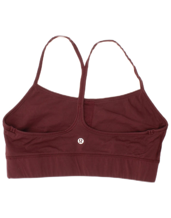Lululemon Γυναικείο Αθλητικό Σουτιέν Τοπ Μεγάλο Μπορντό Sports