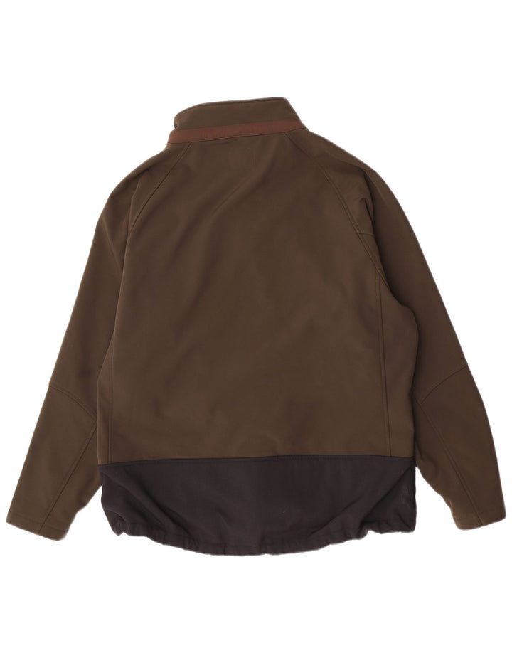 Ανδρικό μπουφάν Dickies Windbreaker UK 46 3XL Khaki Colorblock Πολυεστέρας