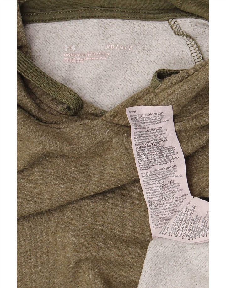 Under Armour Ανδρικό Hoodie Jumper Μεσαίο χακί βαμβάκι