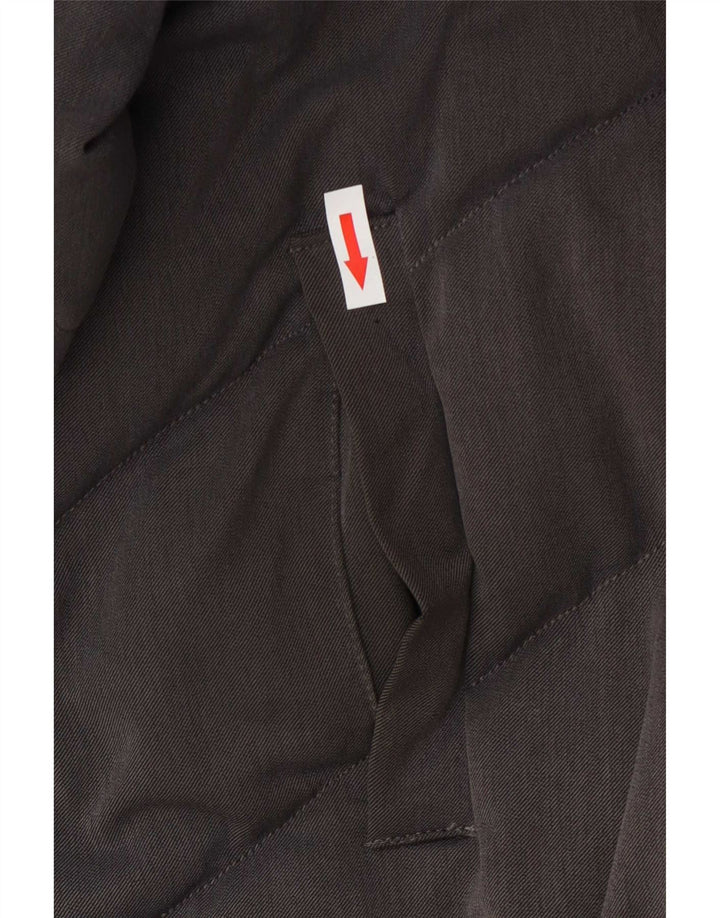 Moncler Γυναικείο παλτό με επένδυση Μέγεθος 4 Large Grey