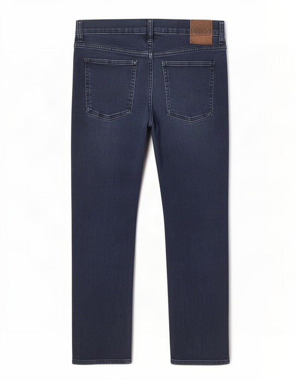 Cheap Monday Womens Crop Slim Jeans W31 L24 Navy Blue Cotton