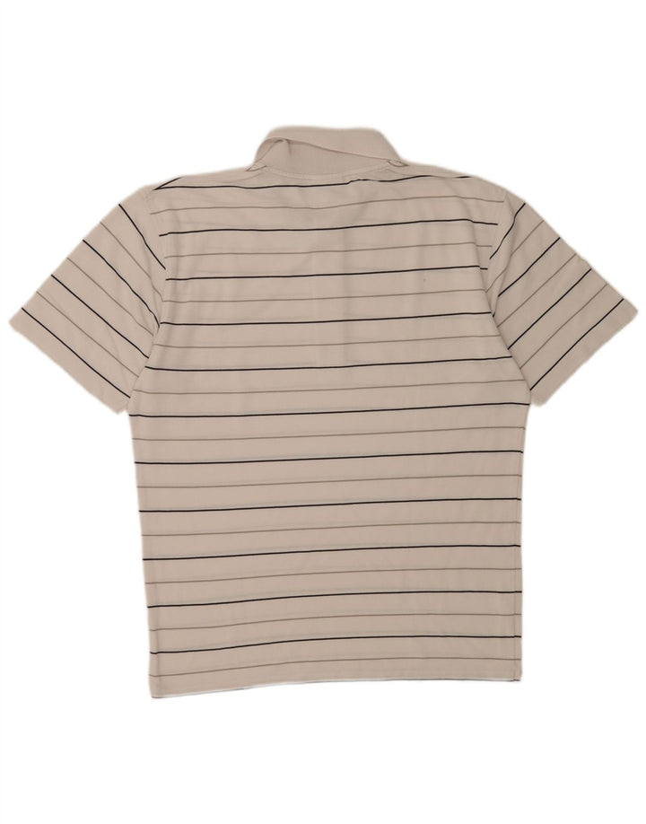 Ανδρικό πουκάμισο Polo Lacoste, Μέγεθος 4, Μεσαίο Λευκό ριγέ
