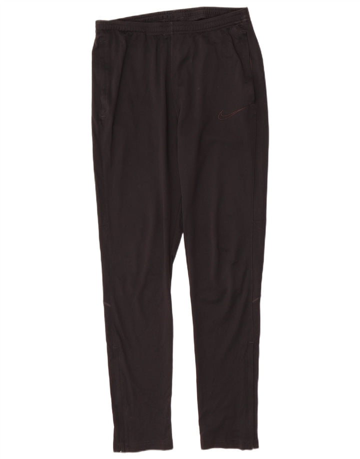 Ανδρικές φόρμες Nike Dri Fit Παντελόνια μεσαίου μαύρου πολυεστέρα