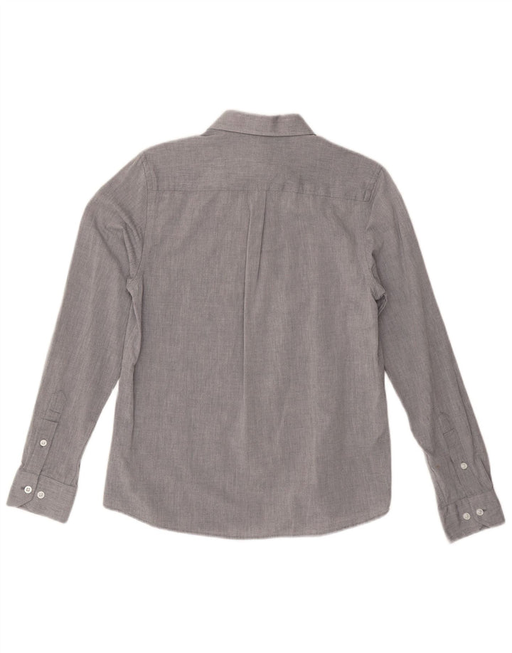 HARMONT & BLAINE Ανδρικό πουκάμισο Slim Fit Μικρό γκρι βαμβακερό