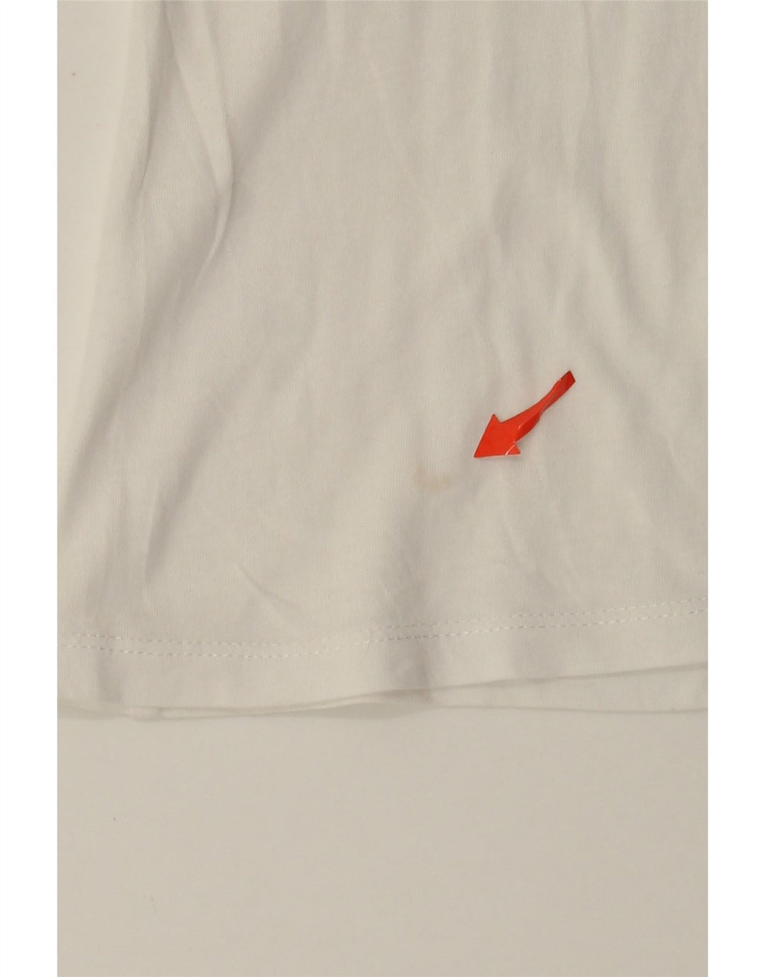 Γυναικείο γραφικό μπλουζάκι Guess Top UK 12 Medium White