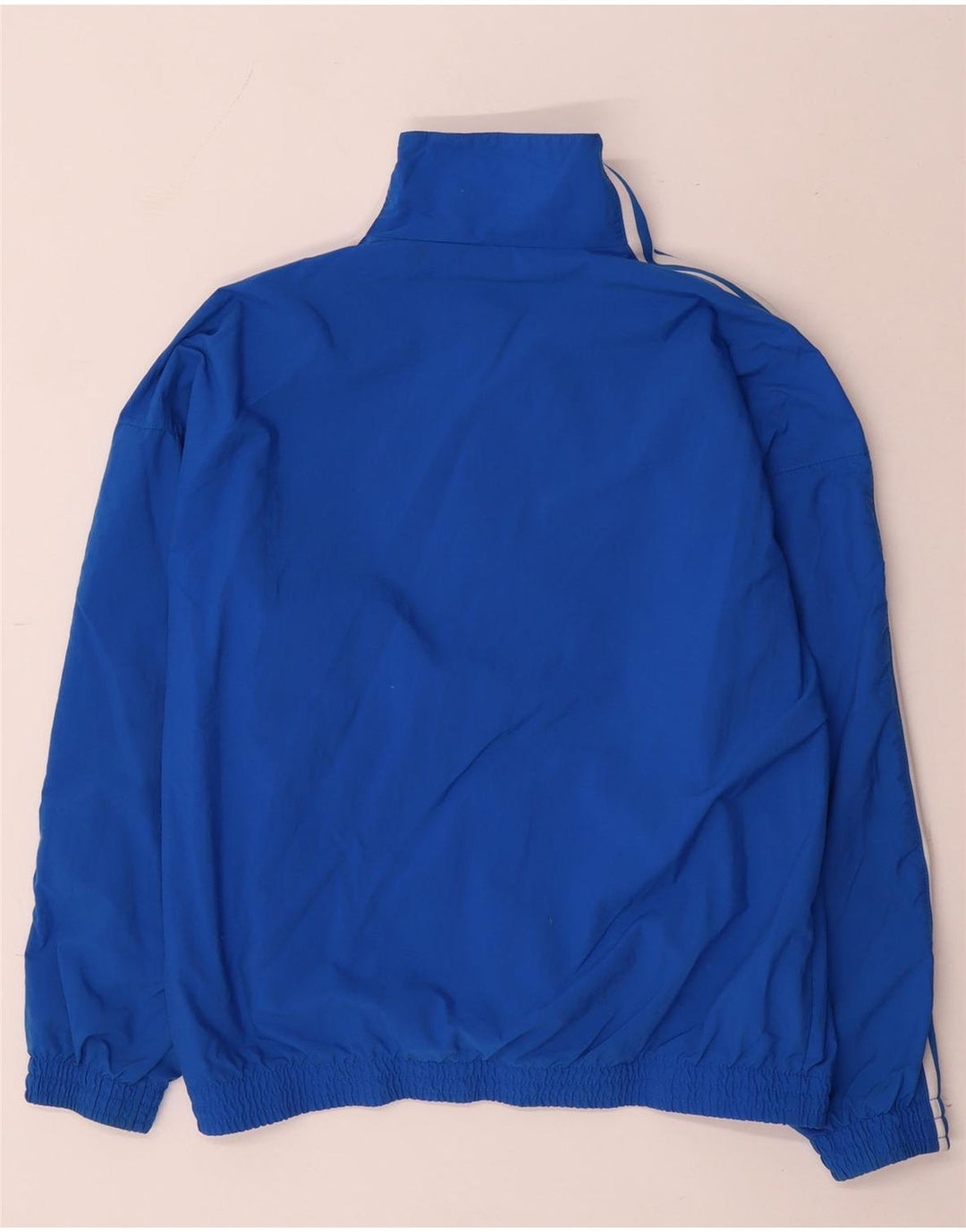 Γυναικεία αθλητική φόρμα Adidas Top Jacket UK 12 Medium Blue Nylon