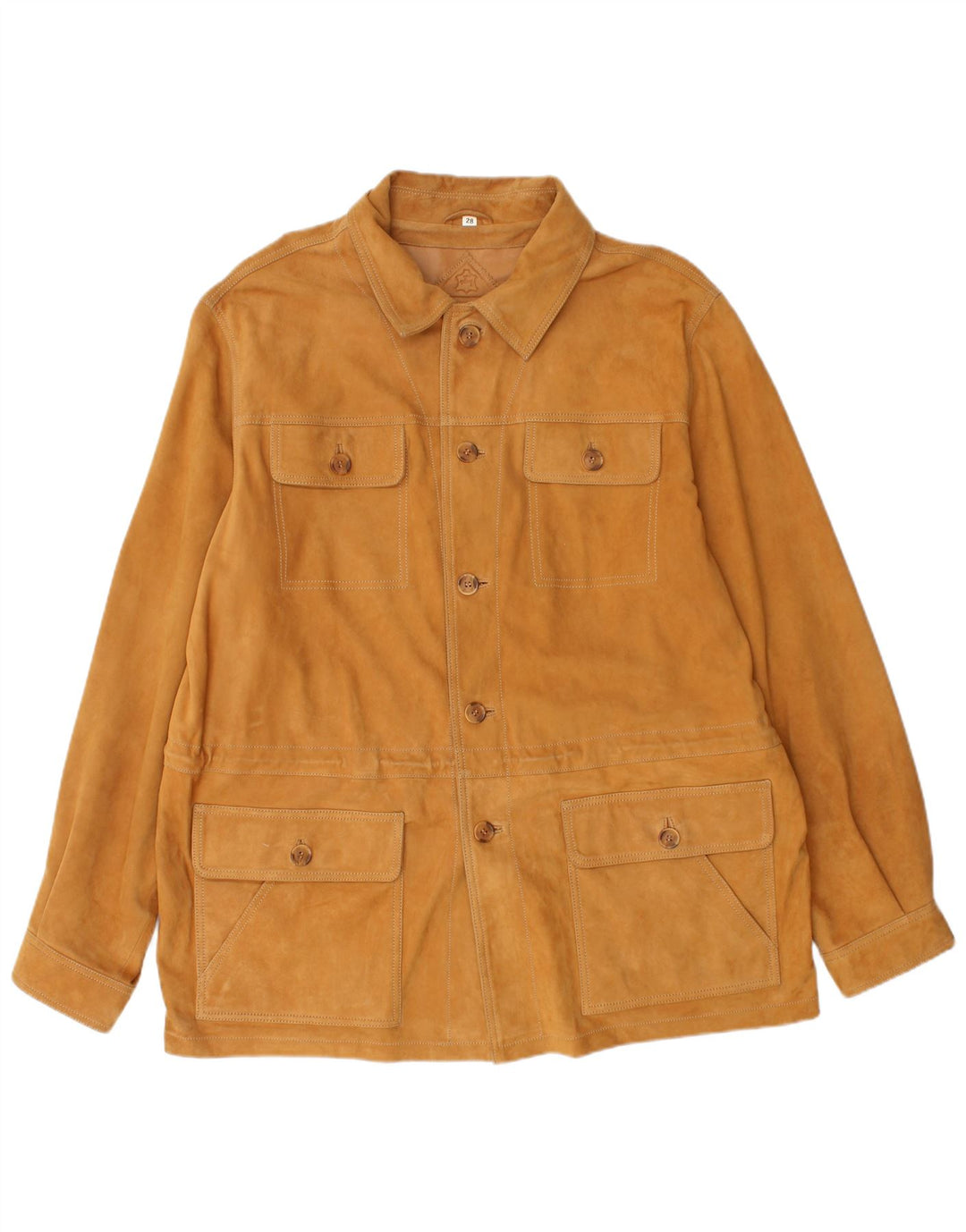 WALBUSCH Ανδρικό Suede Jacket UK 42 XL Καφέ Δερμάτινο