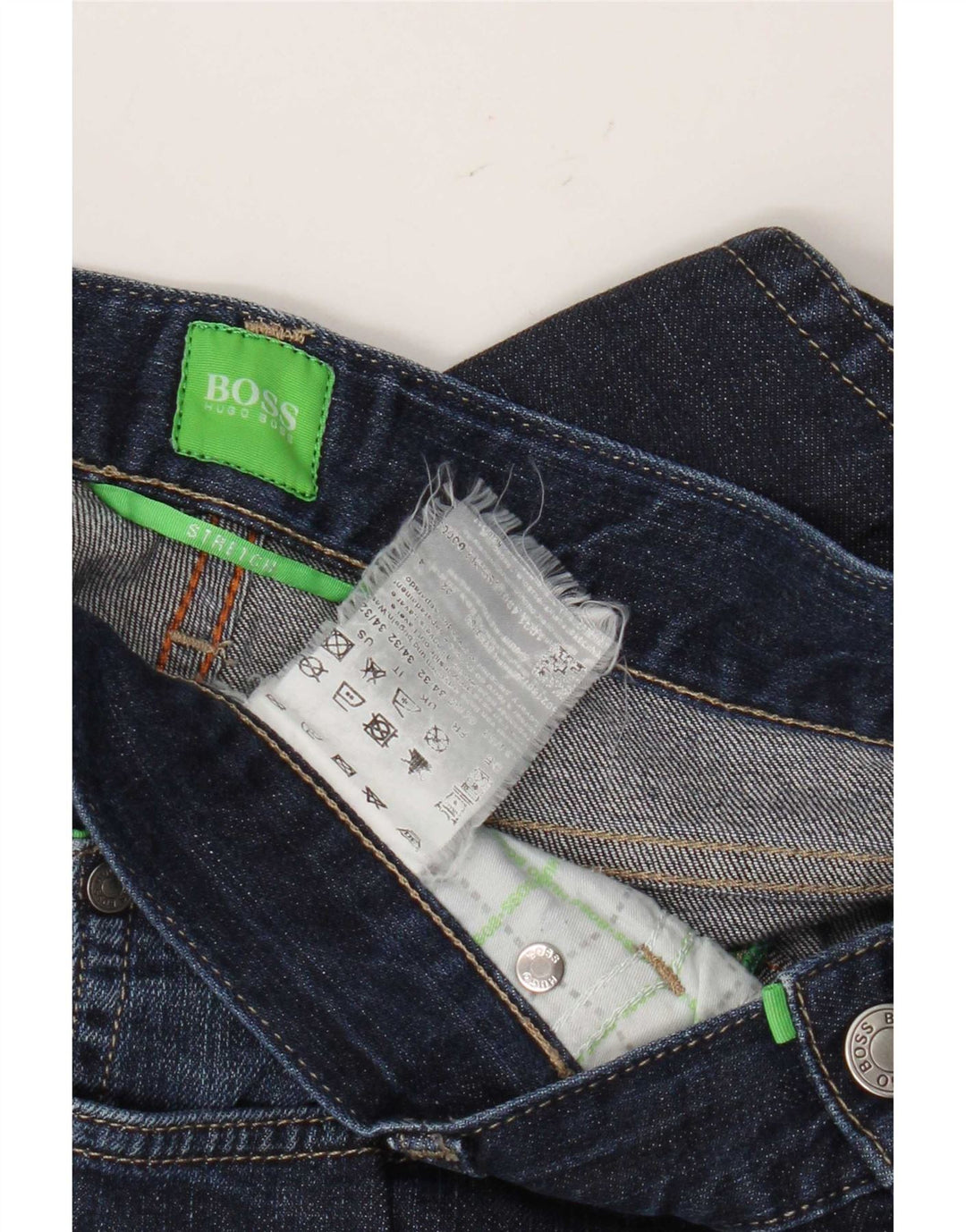 Ανδρικό τζιν ίσιο Hugo Boss W34 L32 Navy Blue