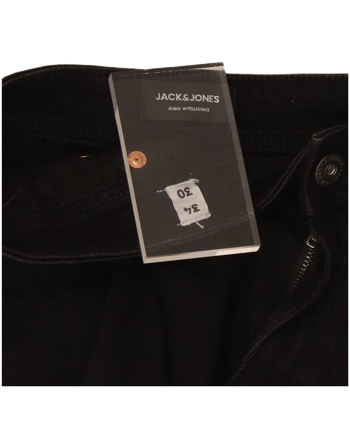 JACK & JONES Ανδρικό Liam Skinny Jeans W34 L30 Μαύρο