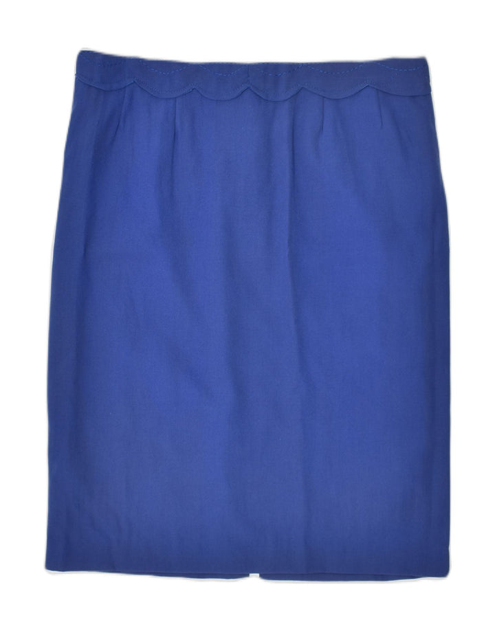 VINTAGE Womens Straight Skirt Large W32 Blue | Vintage | Thrift | Second-Hand | Used Clothing | Messina Hembry 