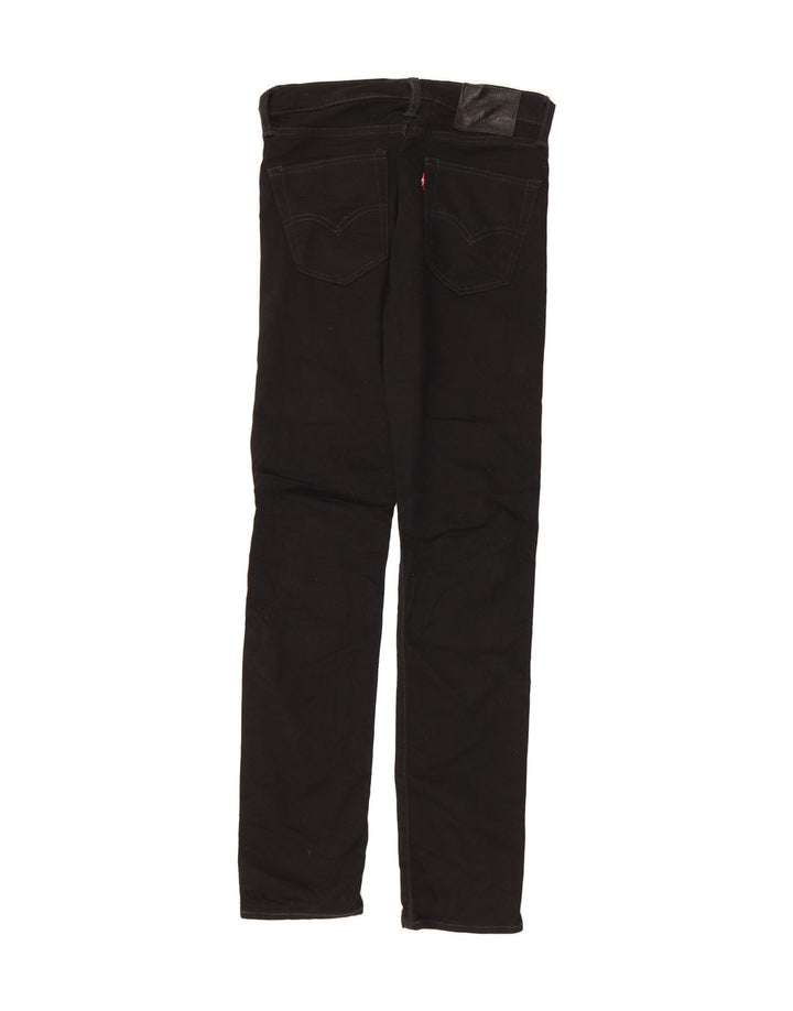 LEVI'S Womens Skinny Jeans W28 L32  Black Cotton Vintage Levi's and Second-Hand Levi's from Messina Hembry 