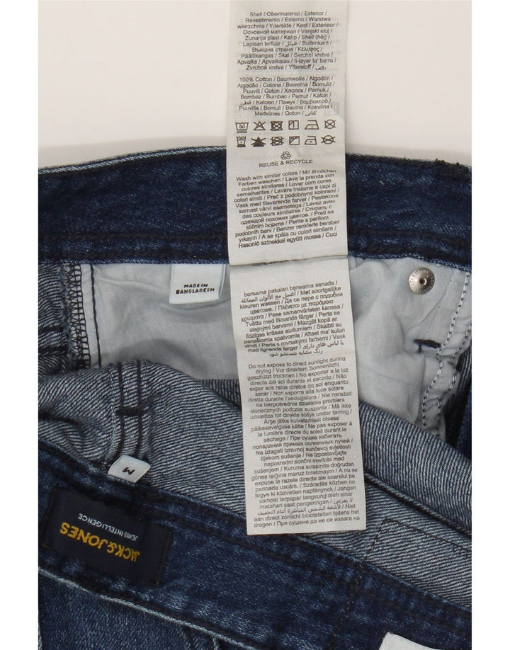 Ανδρικό τζιν σορτς Jack & Jones με κανονική εφαρμογή, μεσαίο W32, μπλε βαμβακερό