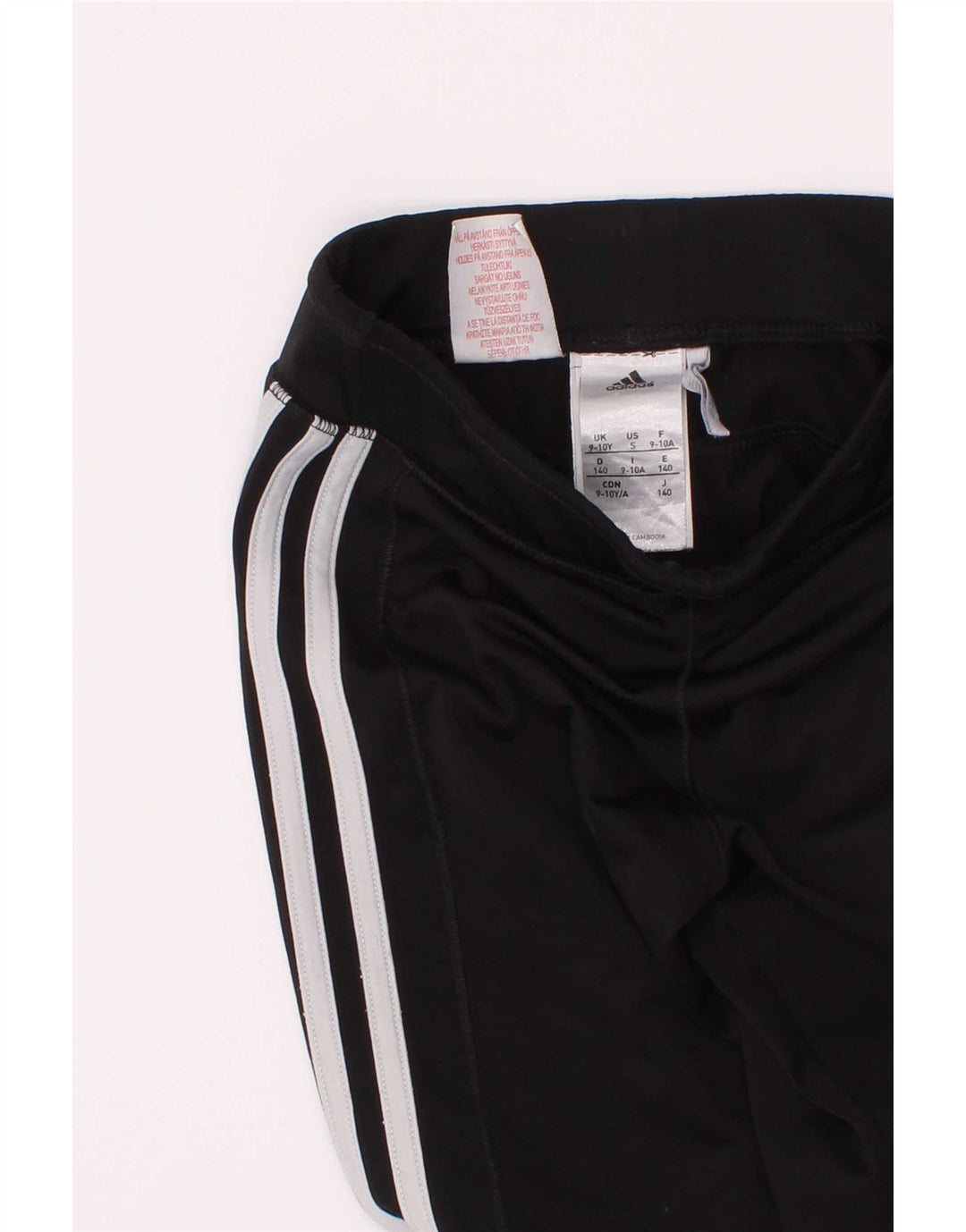 Κοριτσίστικα κολάν ADIDAS 9-10 ετών Μαύρο Πολυεστέρα