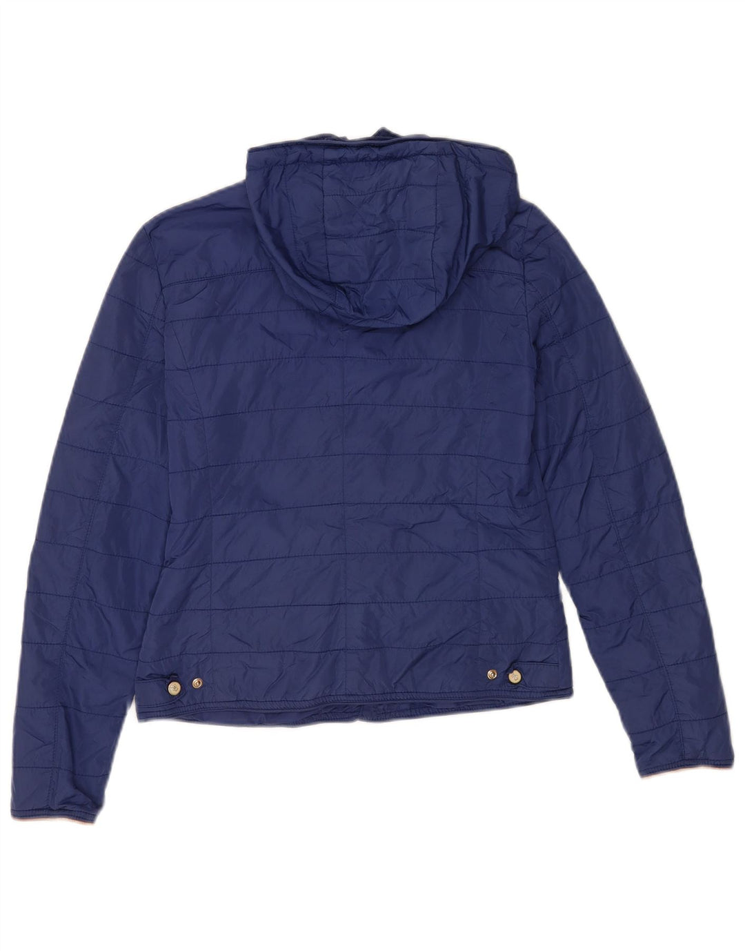 Massimo Dutti Γυναικείο Καπιτονέ μπουφάν EU 36 Small Blue Nylon