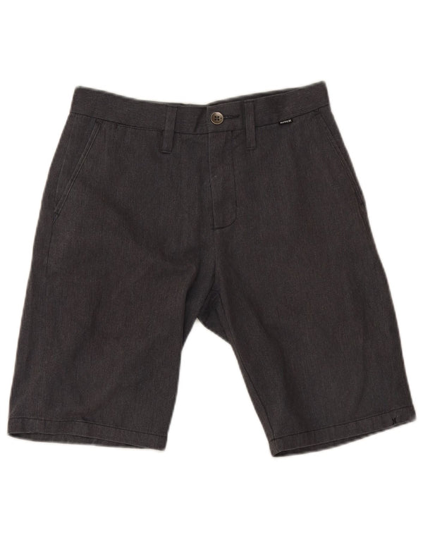 Ανδρικό σορτς Chino Hurley W26 XS Γκρι βαμβακερό