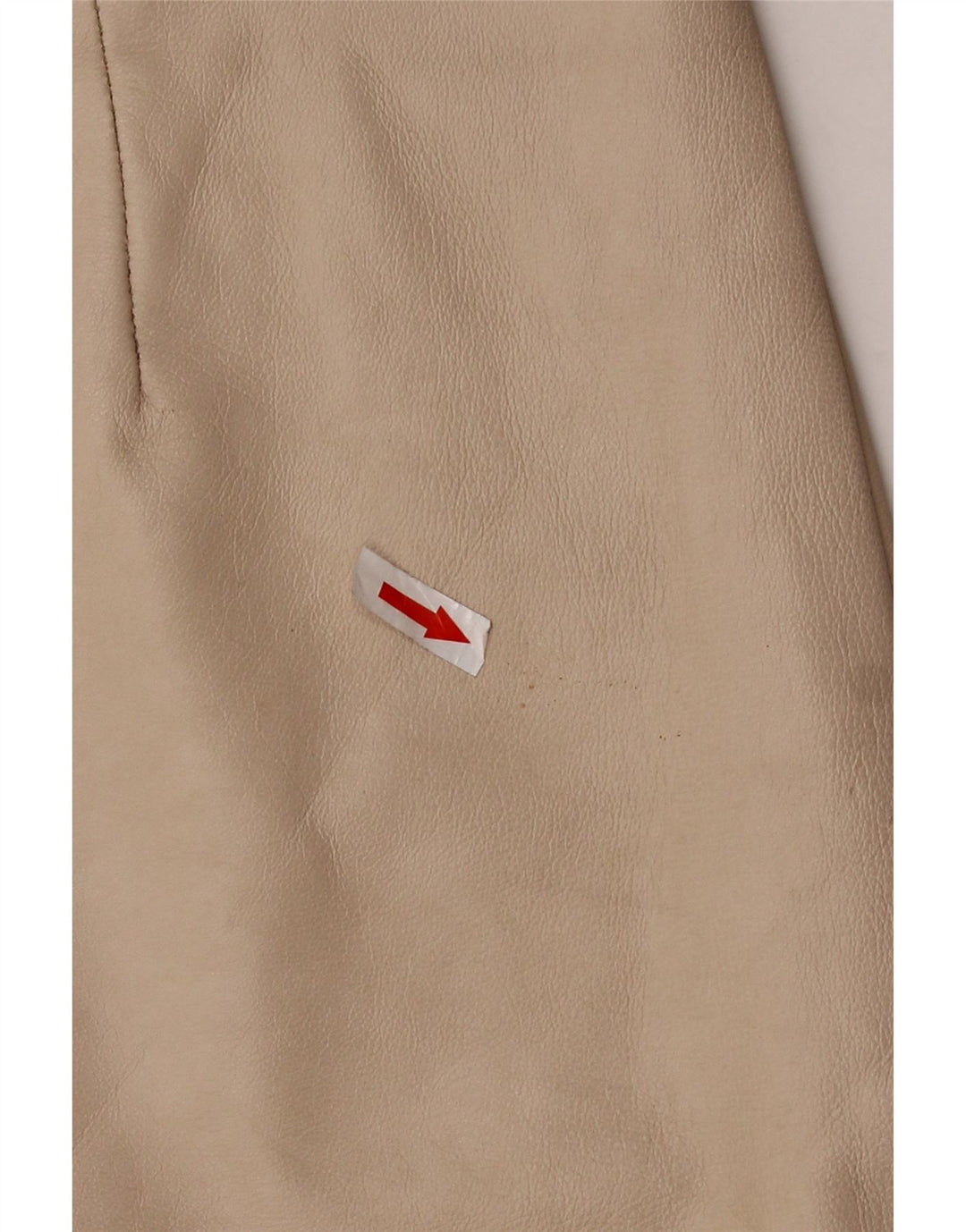 Vintage Γυναικεία Δερμάτινη Φούστα W30 Medium Beige