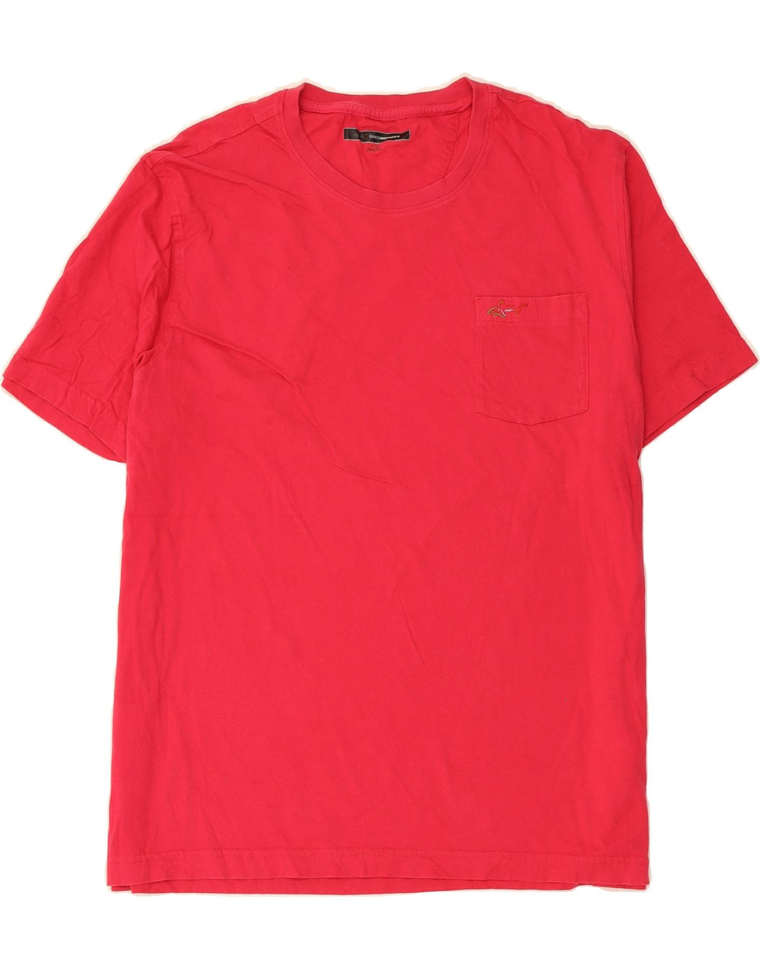 GREG NORMAN Mens T-Shirt Top XL Red Cotton Vintage Greg Norman and Second-Hand Greg Norman from Messina Hembry 