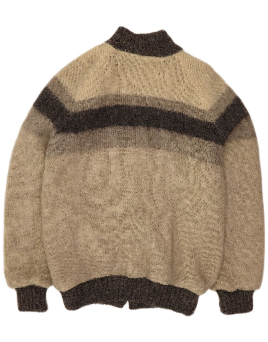 Ανδρικό πλεκτό μπουφάν Alafoss Icewool UK 40 Large Grey Colourblock Winter