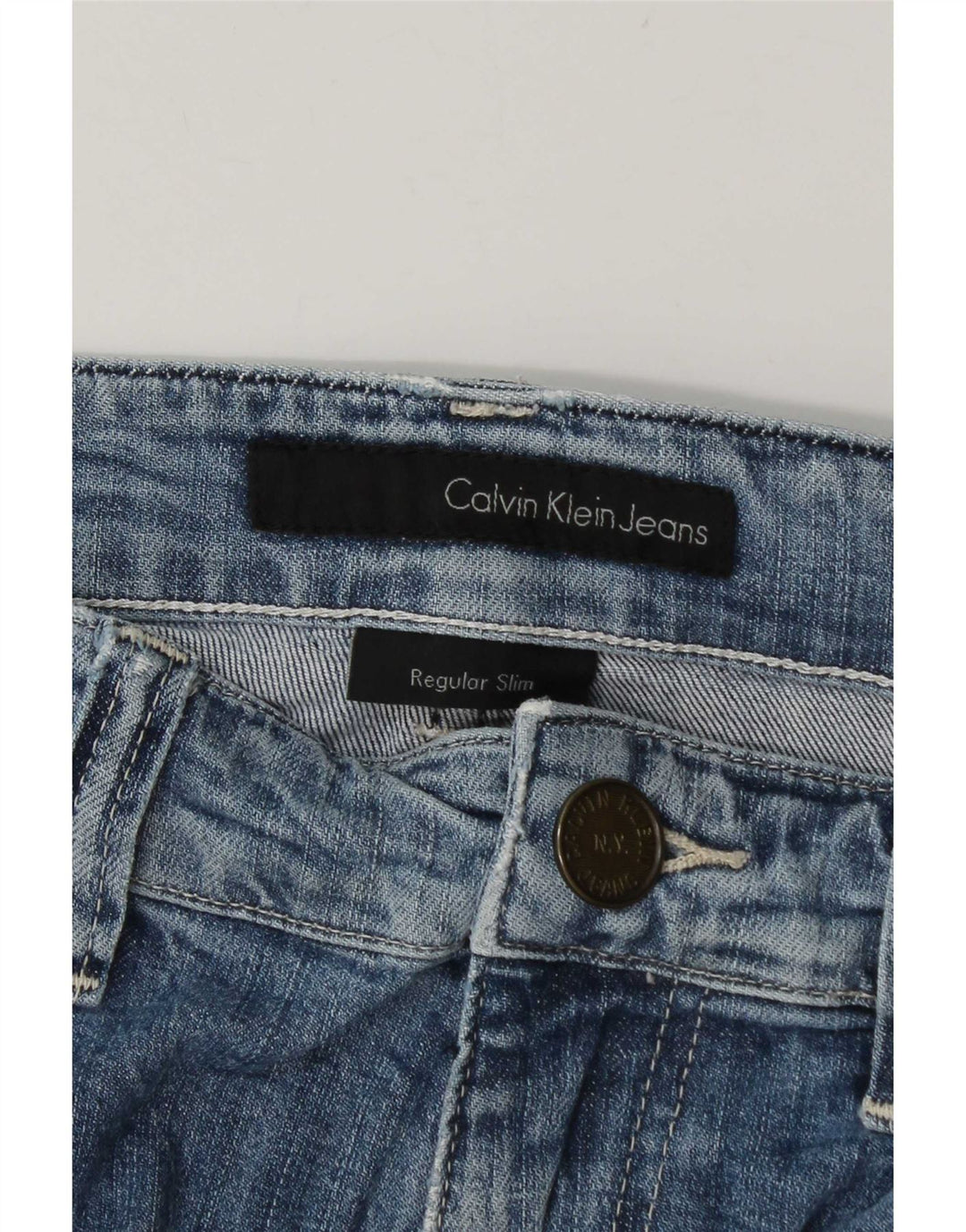 Calvin Klein Ανδρικό Slim Jeans W34 L34 Blue