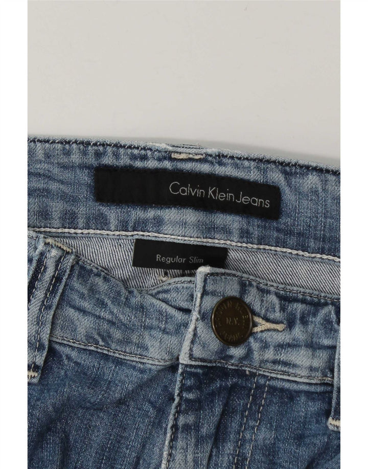 Calvin Klein Ανδρικό Slim Jeans W34 L34 Blue