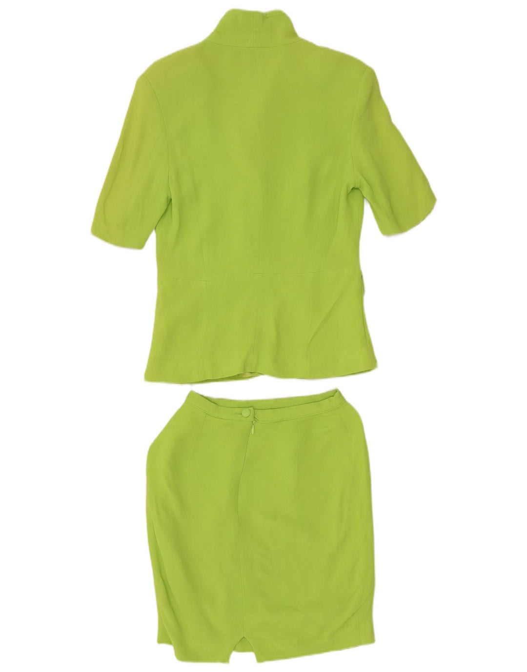 Swish γυναικεία φούστα 2 τεμαχίων με 4 κουμπιά UK 8 Small W24 Green