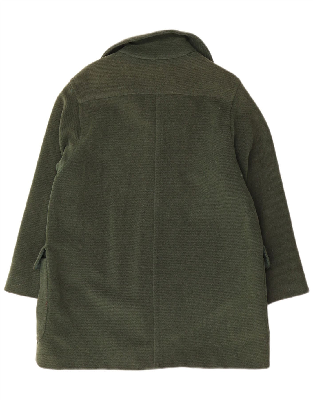 Max Mara Γυναικείο Πανωφόρι UK 10 Μικρό Πράσινο Μαλλί