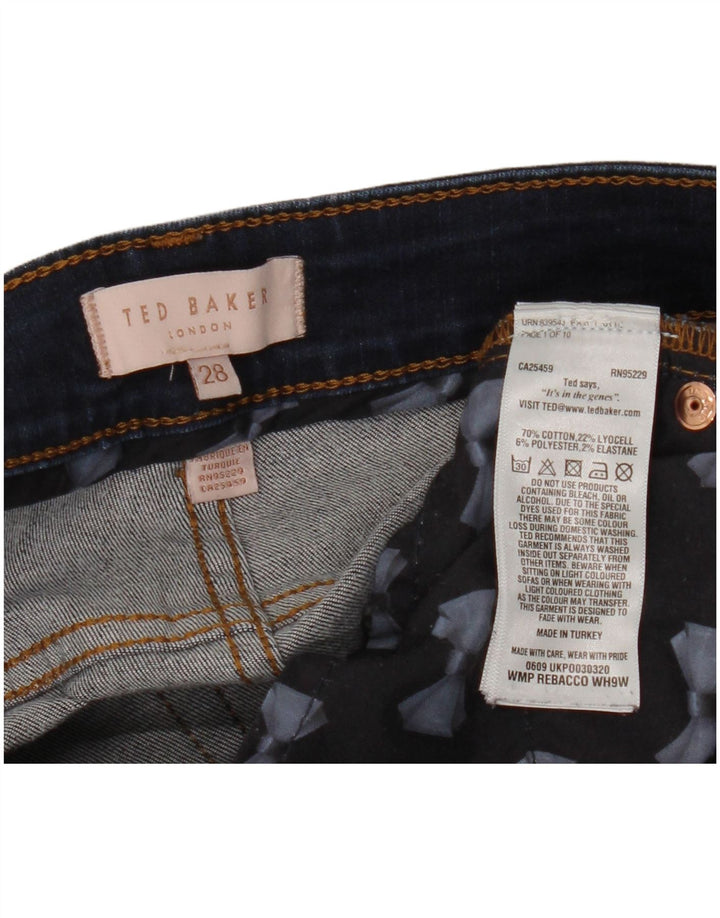 TED BAKER Γυναικείο Skinny Jeans W28 L27 Navy Blue Cotton