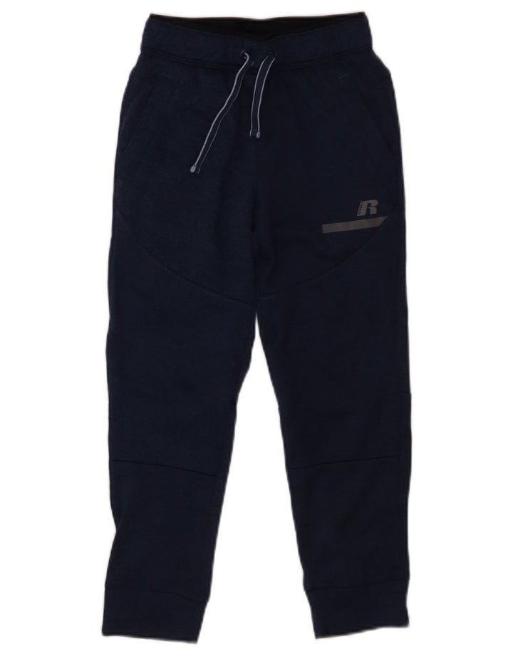 Russell Athletic Boys Tracksuit Trousers Joggers 7-8 Years Navy Blue