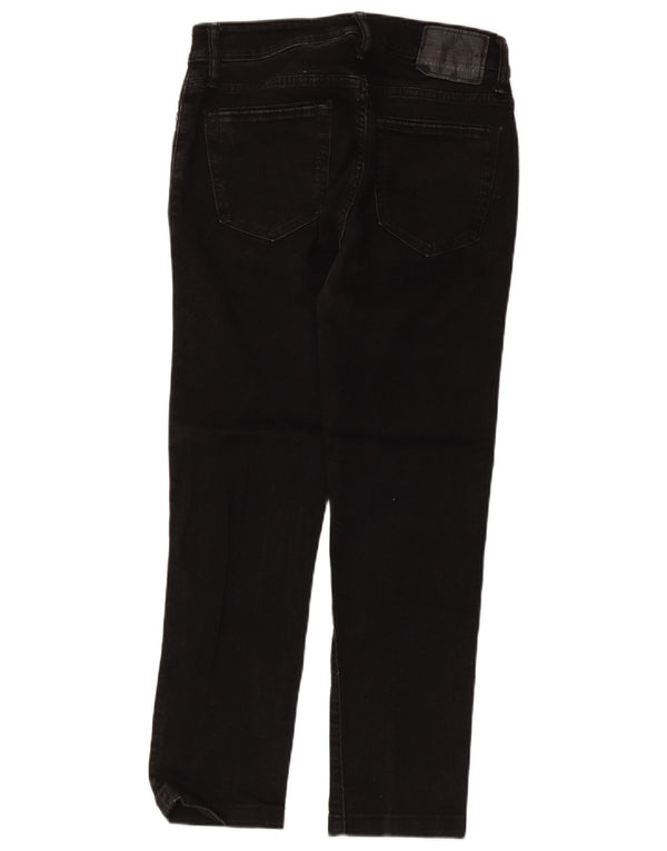 Γυναικείο Cropped Jeans American Eagle W30 L26 μαύρο βαμβακερό