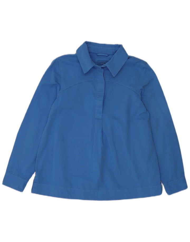 Joules Γυναικείο πουλόβερ Πουκάμισο UK 10 Small μπλε βαμβακερό