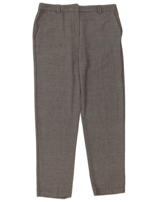Marks & Spencer γυναικείο παντελόνι UK 14 Large W36 L31 Grey Geometric