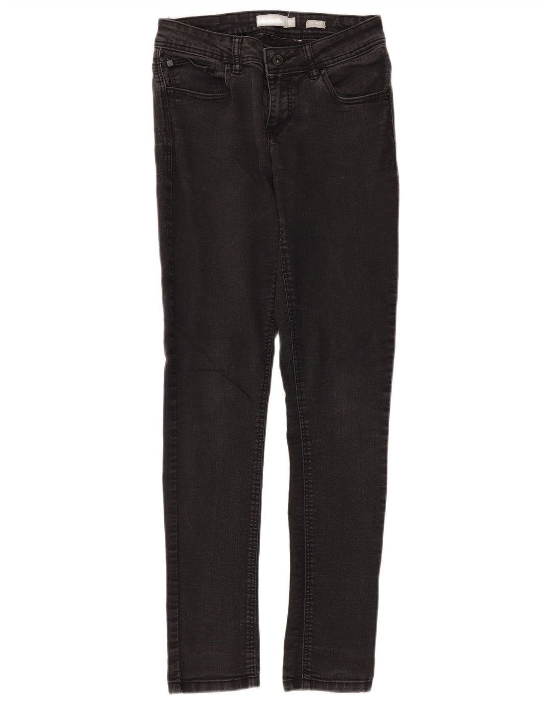 Πάγκος Γυναικείο Skinny Jeans W27 L32 Μαύρο Βαμβακερό