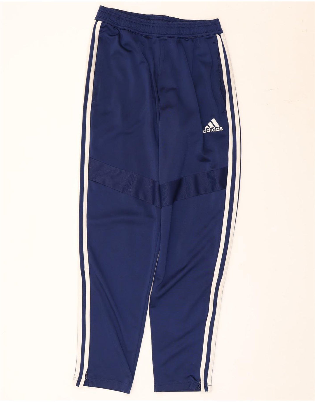 Ανδρική αθλητική φόρμα Adidas Παντελόνι Μικρό Navy Blue Polyester