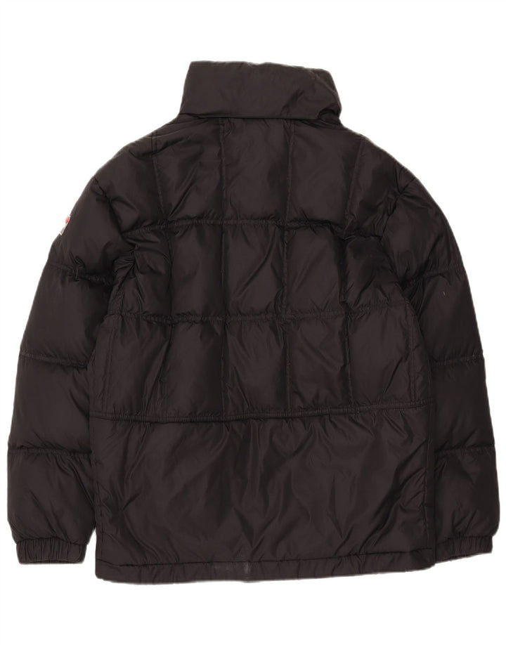 Ανδρικό μπουφάν FILA με κουκούλα Loose Fit με επένδυση IT 44 XS Μαύρο