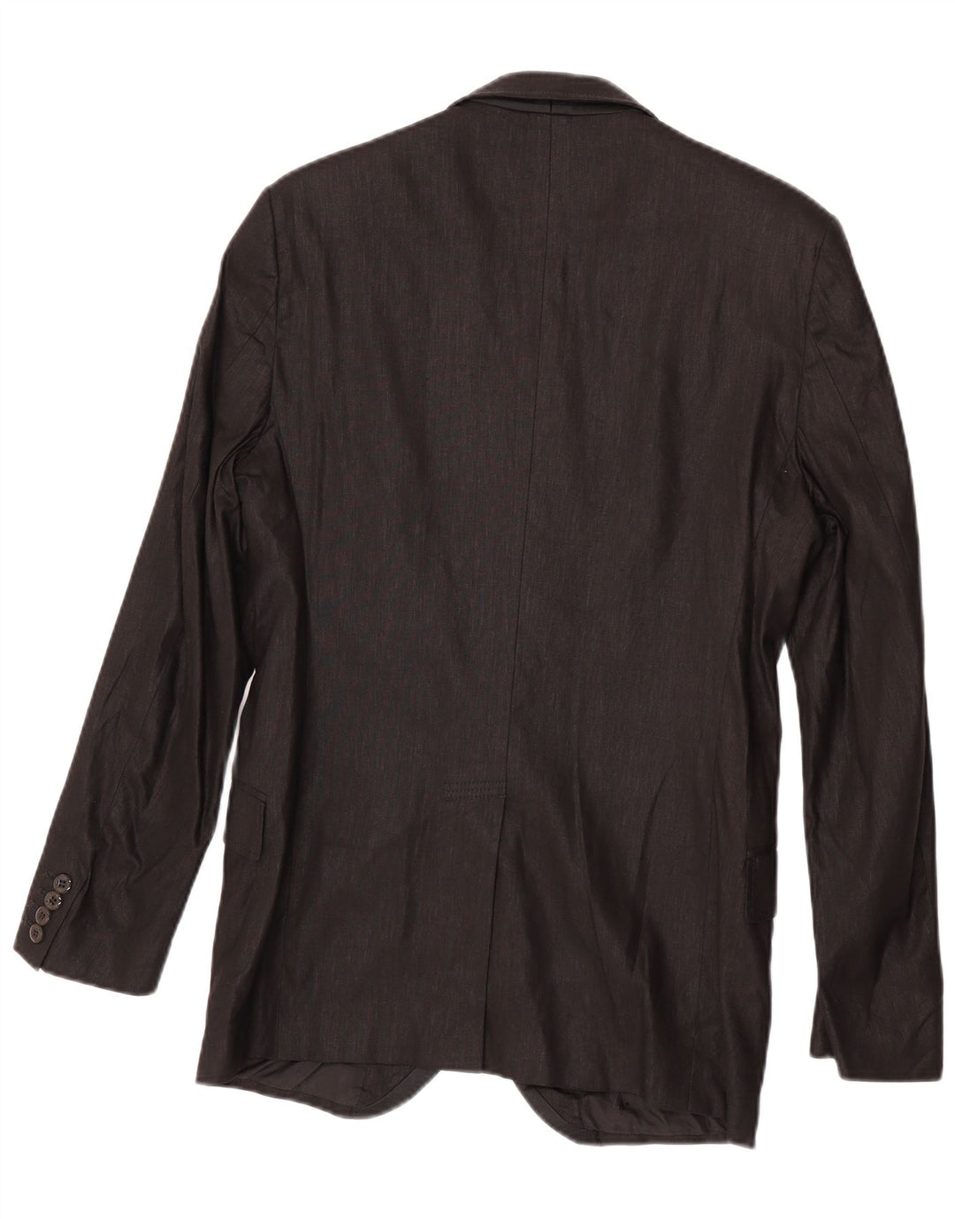 Versace Ανδρικό Μπουφάν Blazer με 2 Κουμπιά IT 48 Medium Black Linen Classic