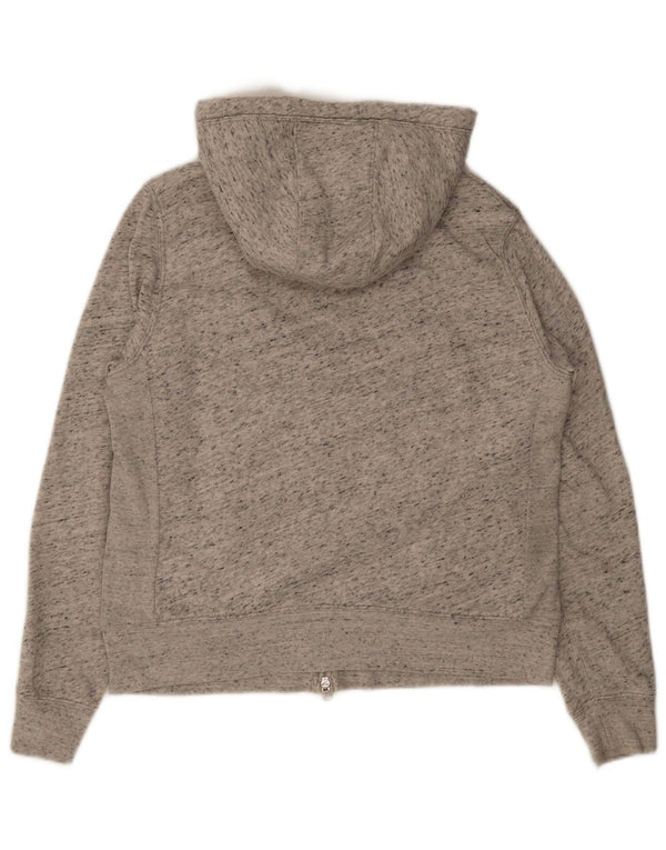 Abercrombie & Fitch Γυναικείο πουλόβερ Sherpa Zip Hoodie UK 16 Large Grey