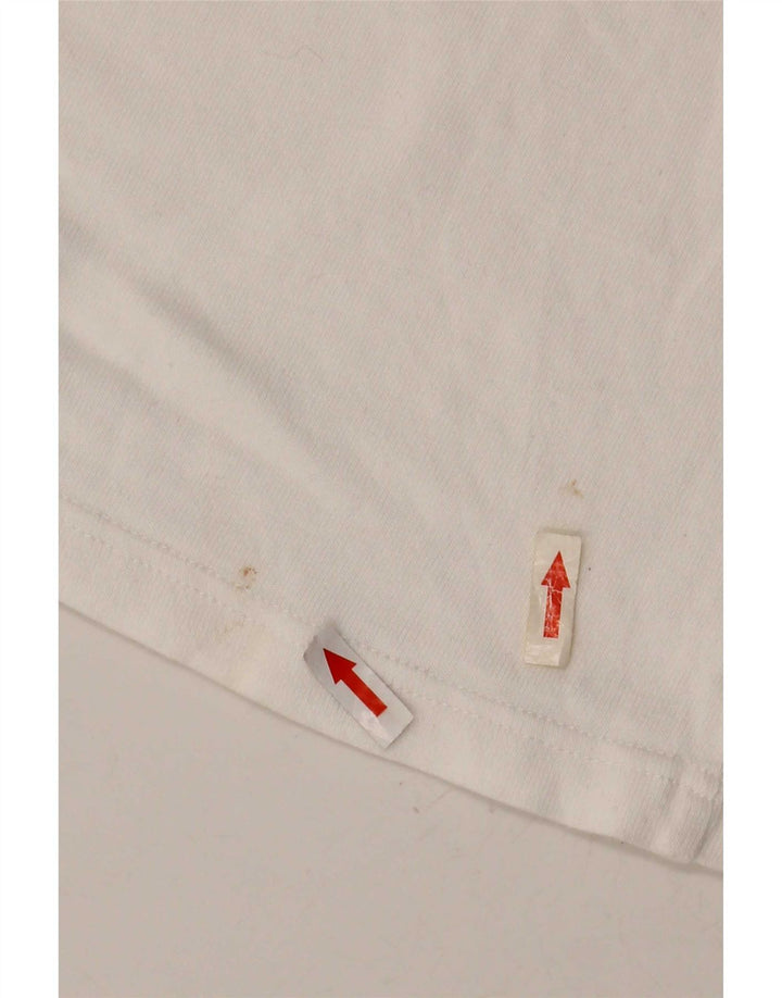 Ανδρικό γραφικό T-Shirt Vans Τοπ, μεσαίο λευκό χρώμα, βαμβακερό