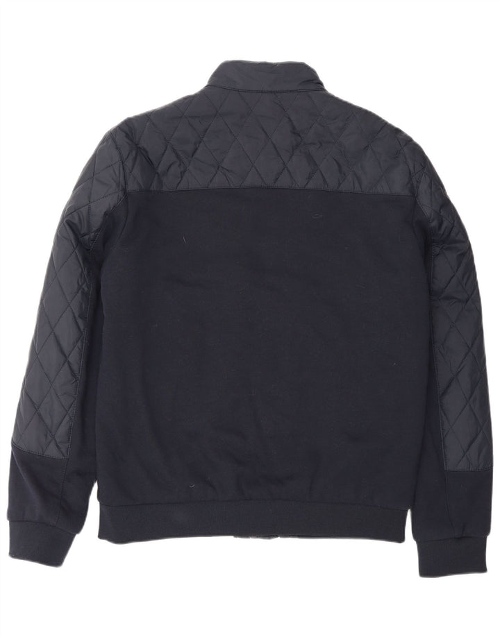 Zara Ανδρικό καπιτονέ μπουφάν UK 42 XL Navy Blue Polyester