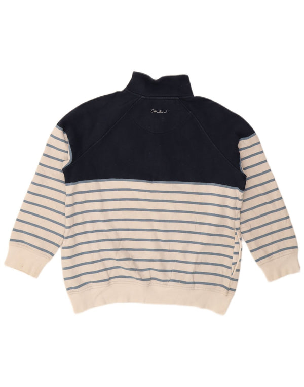 Crew Clothing Γυναικεία φούτερ Jumper UK 12 Medium Navy Blue ριγέ