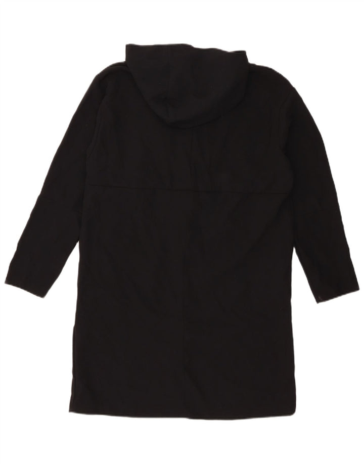 Γυναικείο φόρεμα με κουκούλα πουλόβερ Zara UK 10 Small Black Polyester