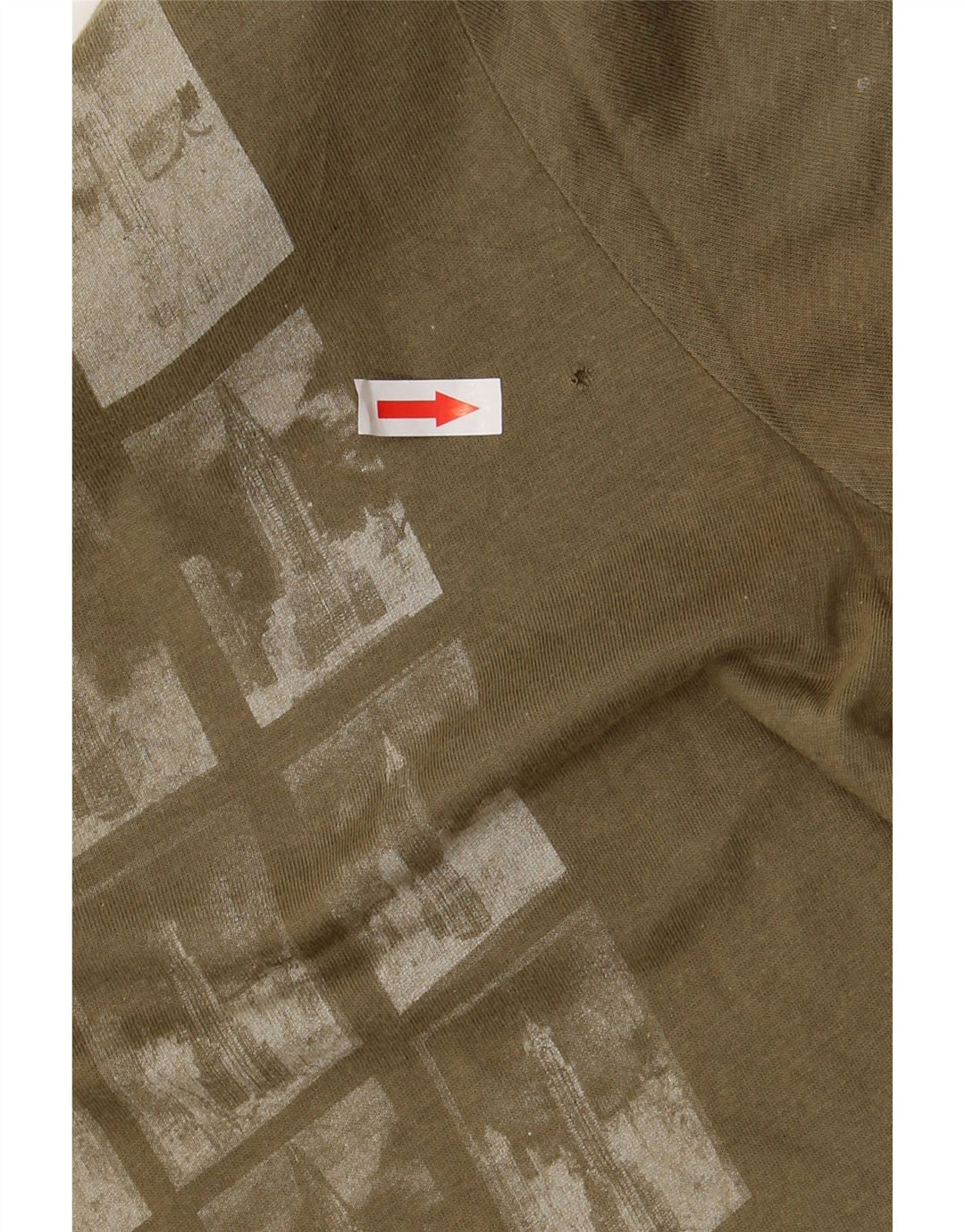 Ανδρικό γραφικό μπλουζάκι CALVIN KLEIN JEANS Μπλουζάκι με μεσαίο βαμβακερό χακί