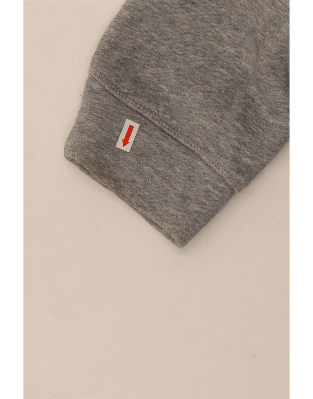 TOMMY HILFIGER Γυναικείο υπερμεγέθη γραφικό φούτερ με κουκούλα UK 14 Medium Grey