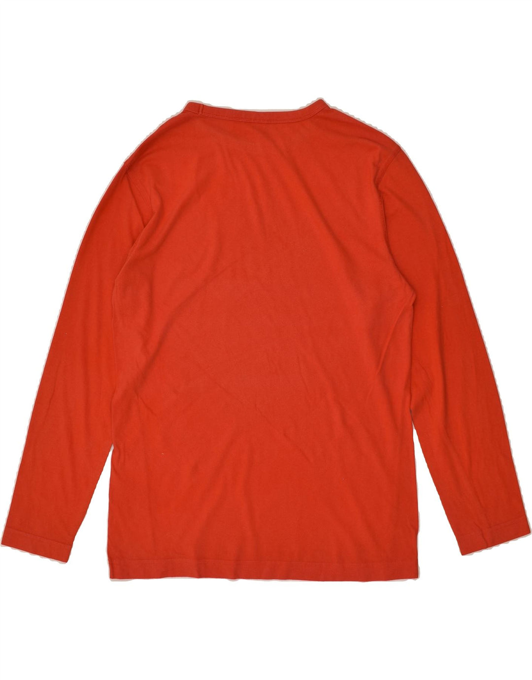 PUMA Mens Graphic Top Long Sleeve Small Red Cotton | Vintage Puma | Thrift | Second-Hand Puma | Used Clothing | Messina Hembry 