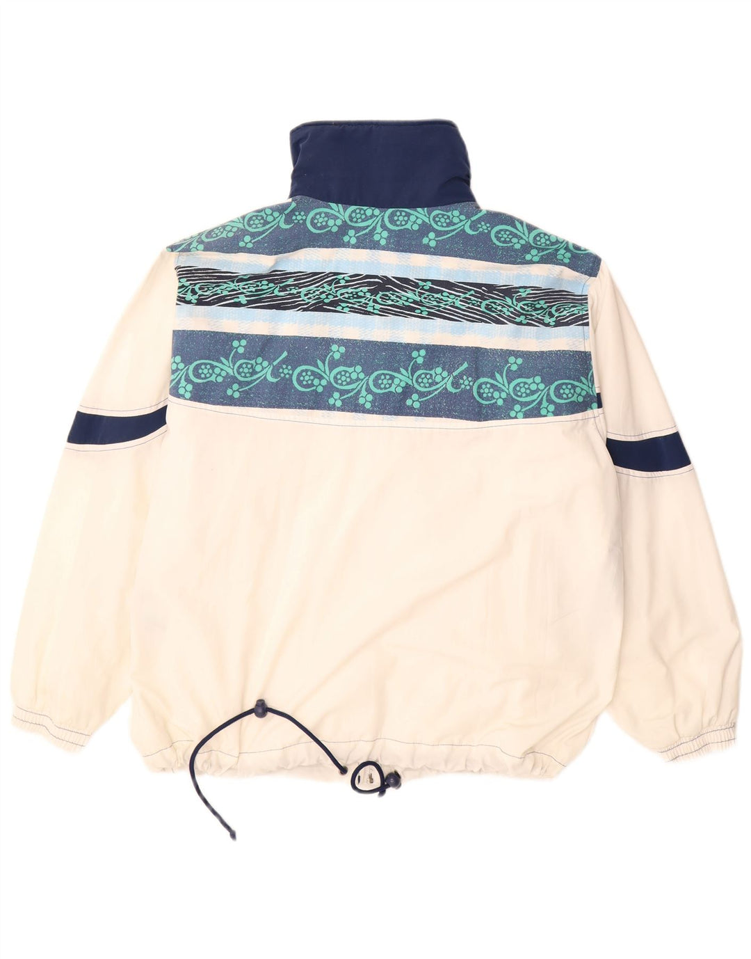 Γυναικείο Lotto Oversized Windbreaker Jacket UK 16 Large White Colourblock